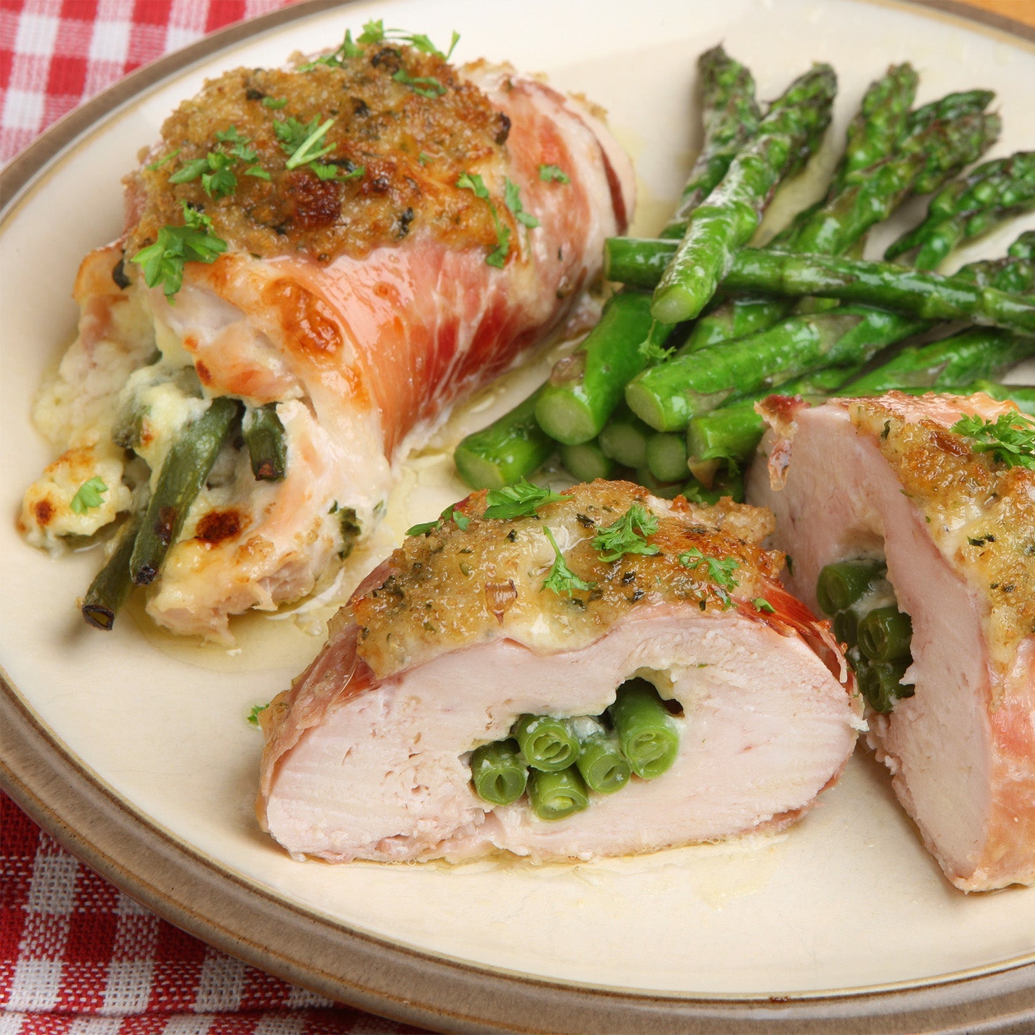 Asparagus Stuffed Chicken