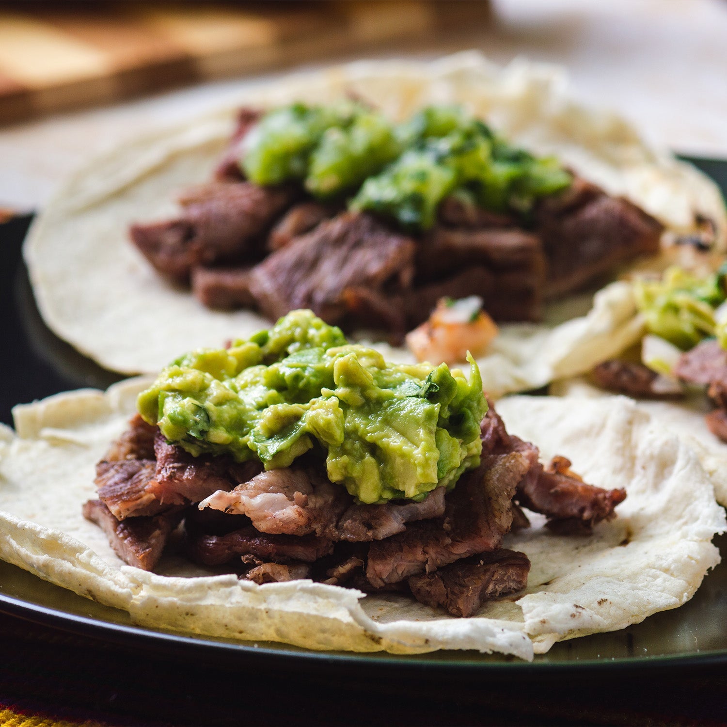 Carne Asada with Avocado Salsa Verde