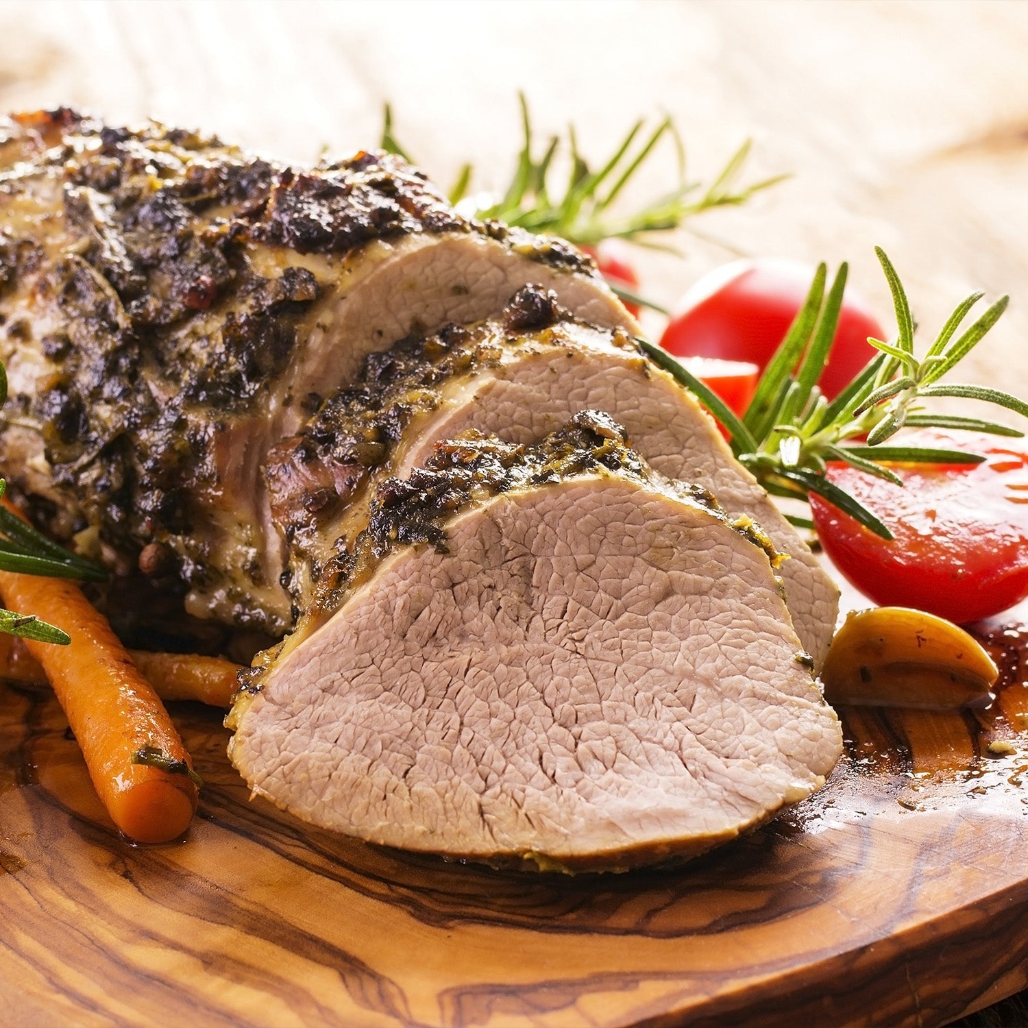 Rosemary Roast Boneless Lamb with Chickpea Salad: A Family Feast