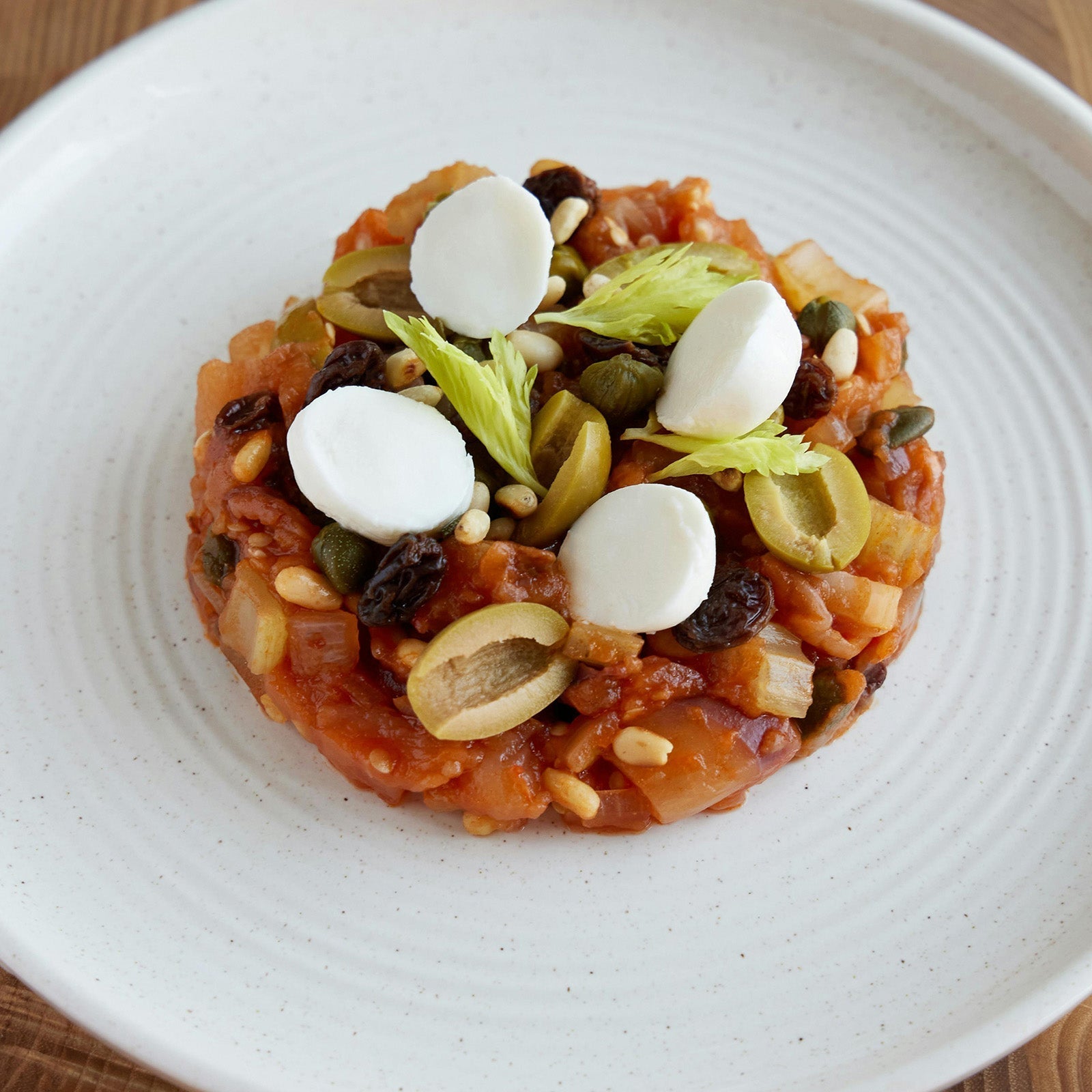 Sicilian Caponata with Olives & Capers 🍆