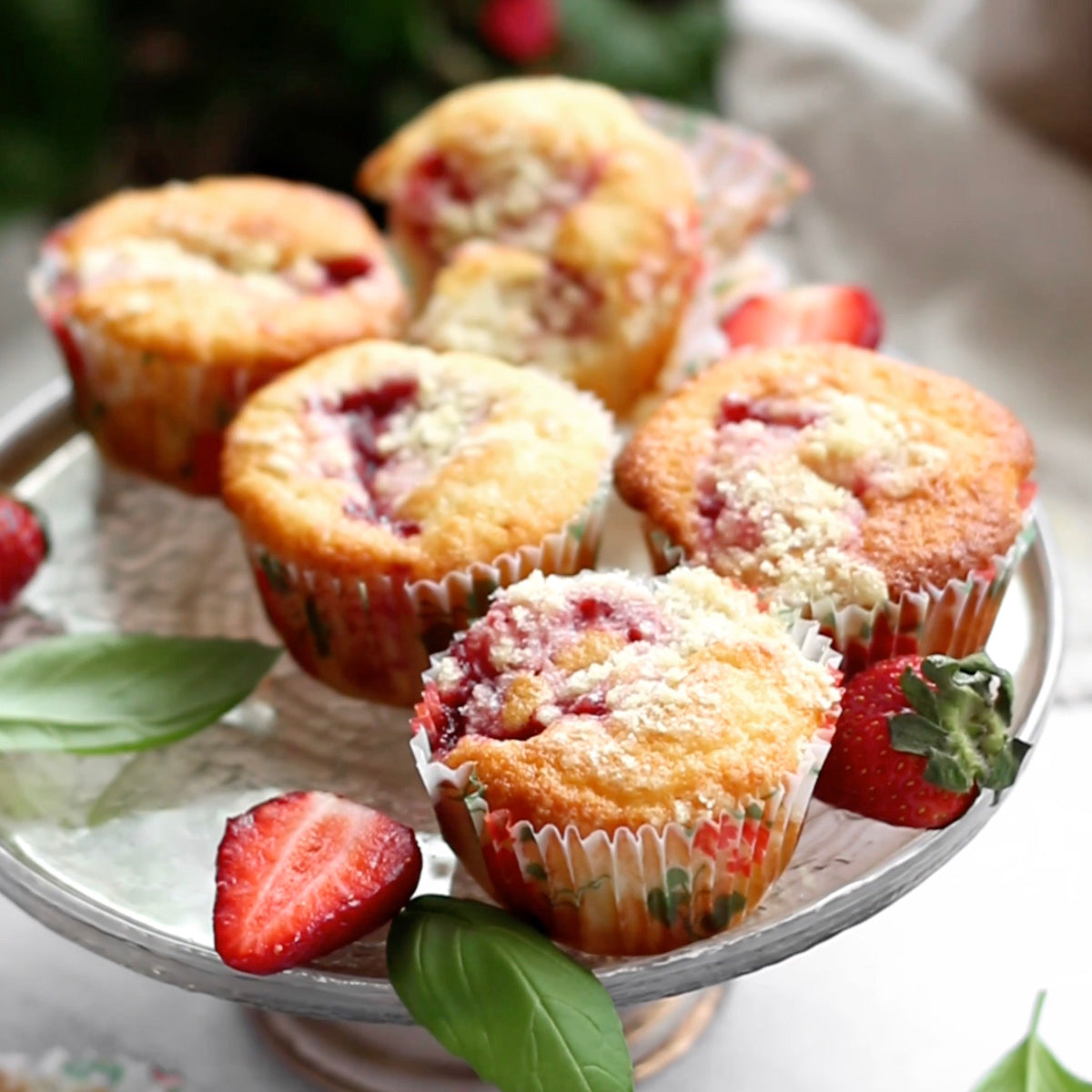 Strawberry Muffins