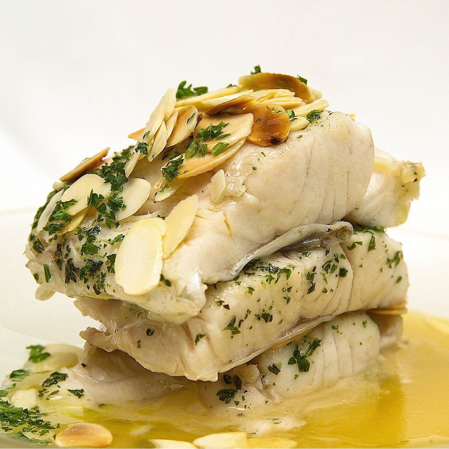 Swordfish with Amandine Sauce