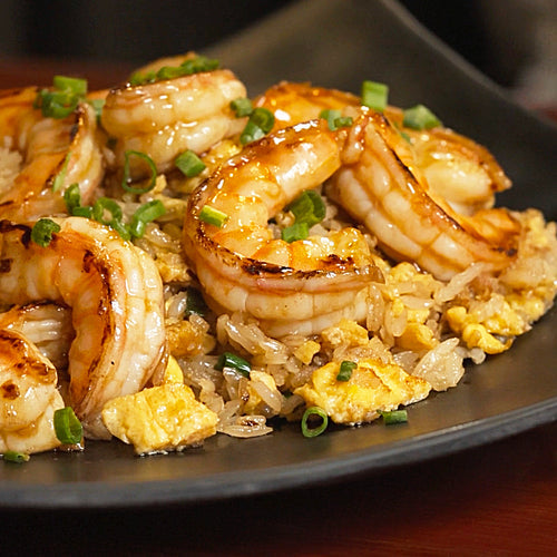 Garlic Butter Shrimp Fried Rice
