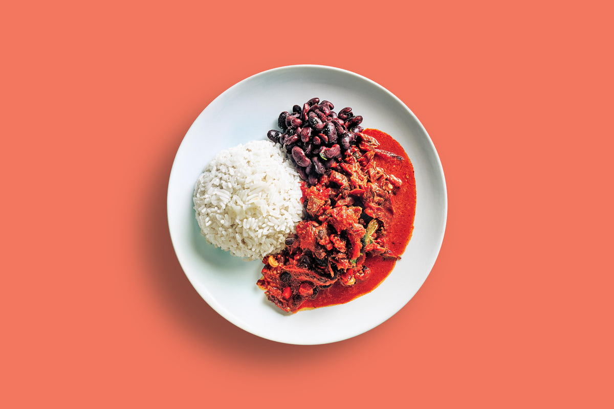 Ropa vieja ready meal by Zina's Fine Foods