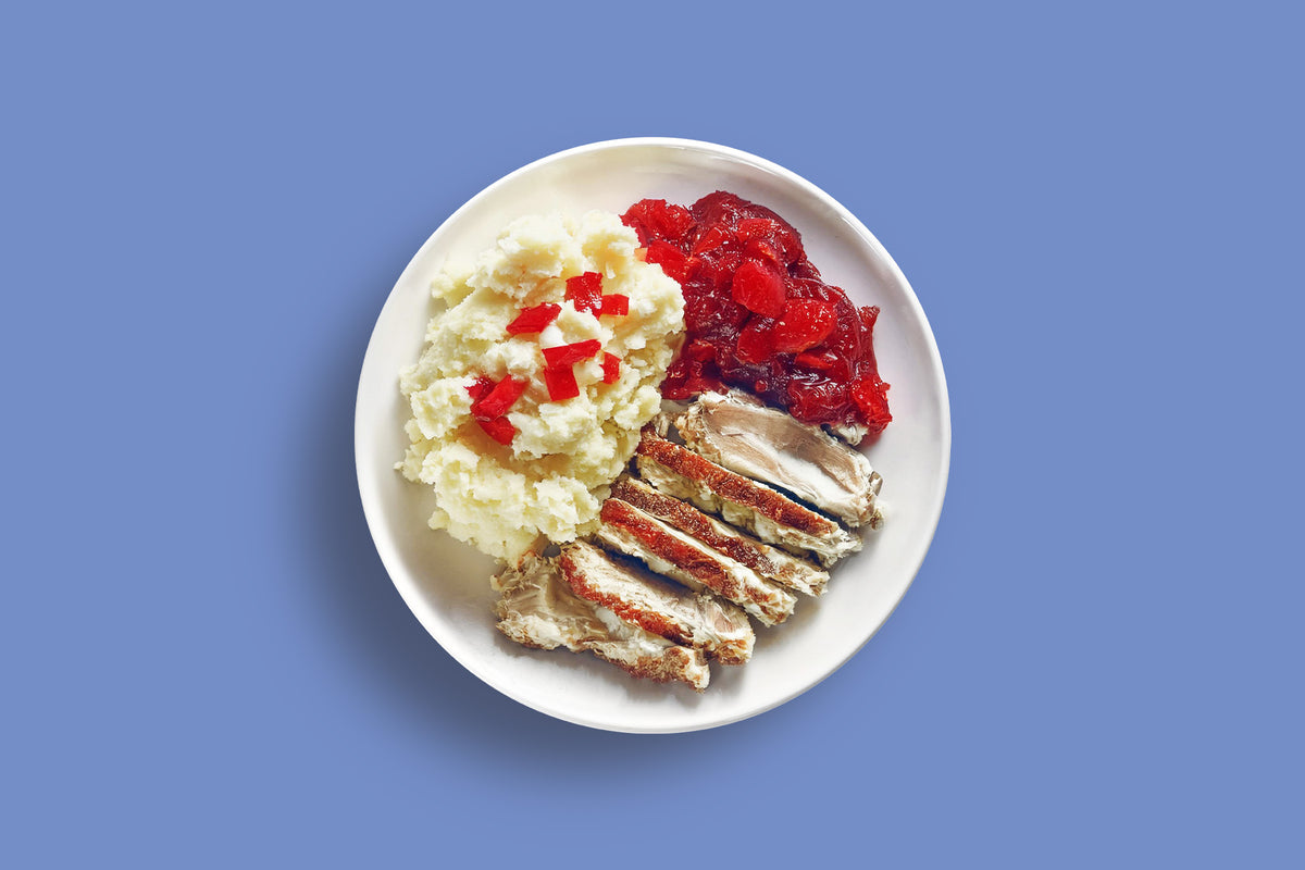 Turkey dinner ready meal by Zina's Fine Foods