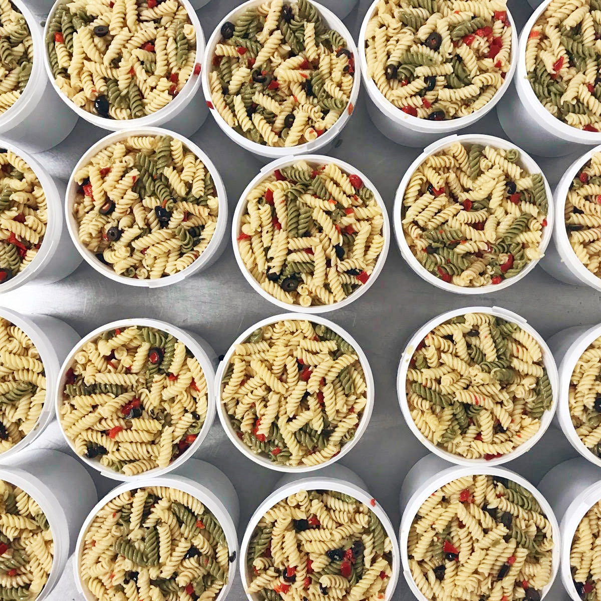 Zina's Fine Foods bulk foodservice packaging