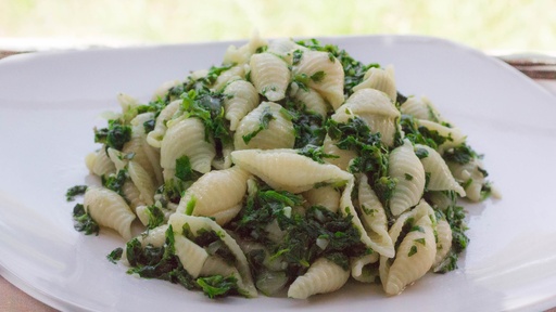 [38006] Spinach & Pasta Shell Salad, 5lb